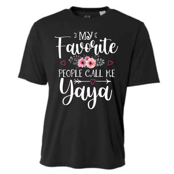 My Favorite People Call Me Yaya Cooling Performance Crew T-Shirt