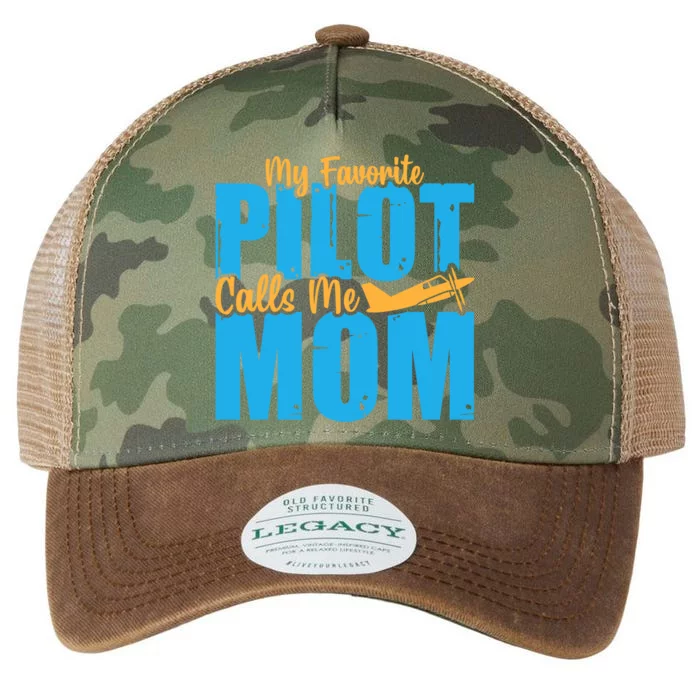 My Favorite Pilot Calls Me Mom Where Are You Funny Gift Legacy Tie Dye Trucker Hat