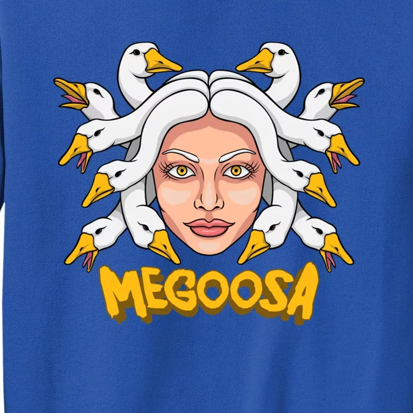 Megoosa Funny Pun Goose Medusa Snakes Gift Tall Sweatshirt