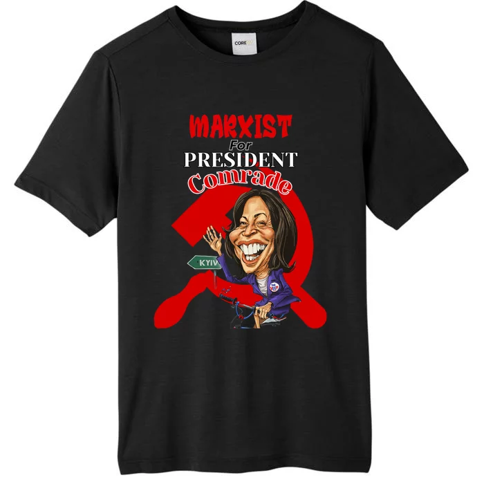 Marxist For President Comrade Kamala Harris Funny President ChromaSoft Performance T-Shirt