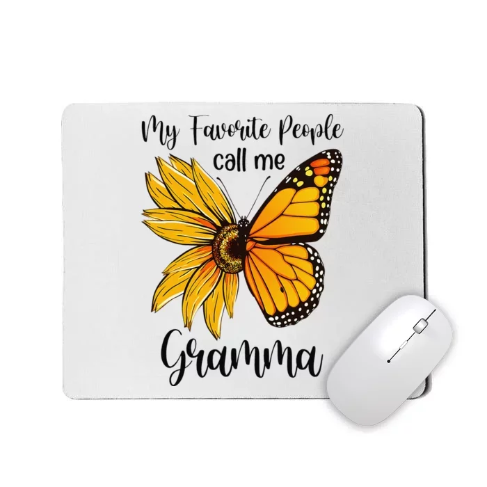 My Favorite People Call Me Gramma Mother's Day Gifts Mousepad