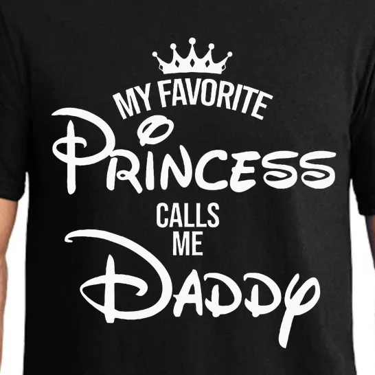 My Favorite Princess Calls Me Daddy Daughter Pajama Set