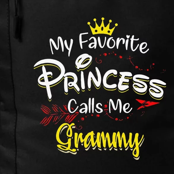 My Favorite Princess Calls Me Grammy Daily Commute Backpack