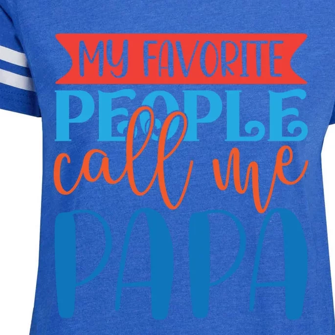 My Favorite People Call Me Papa Enza Ladies Jersey Football T-Shirt