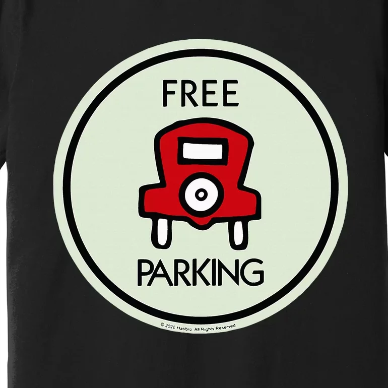 M.O.N.O.P.O.L.Y Free Parking Game Board Premium T-Shirt