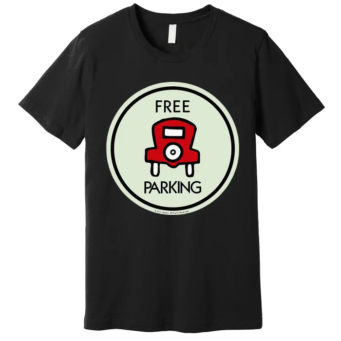 M.O.N.O.P.O.L.Y Free Parking Game Board Premium T-Shirt