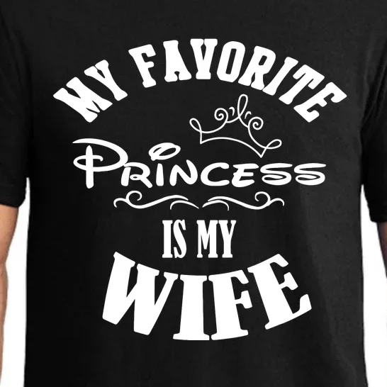 My Favorite Princess Is My Wife Valentines Day Husband Pajama Set