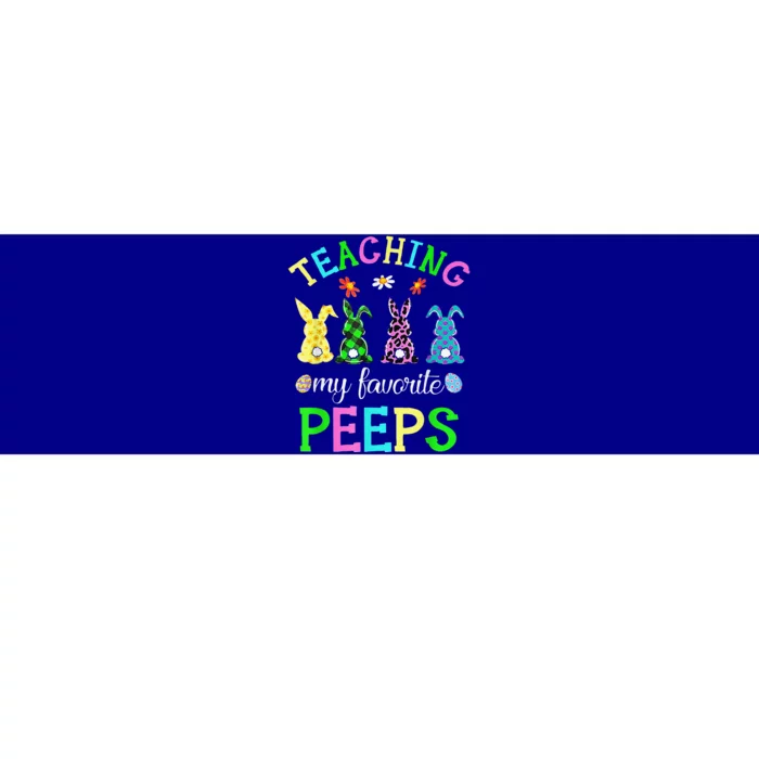 My Favorite Peep Call Me Teacher Happy Easter Day Bumper Sticker