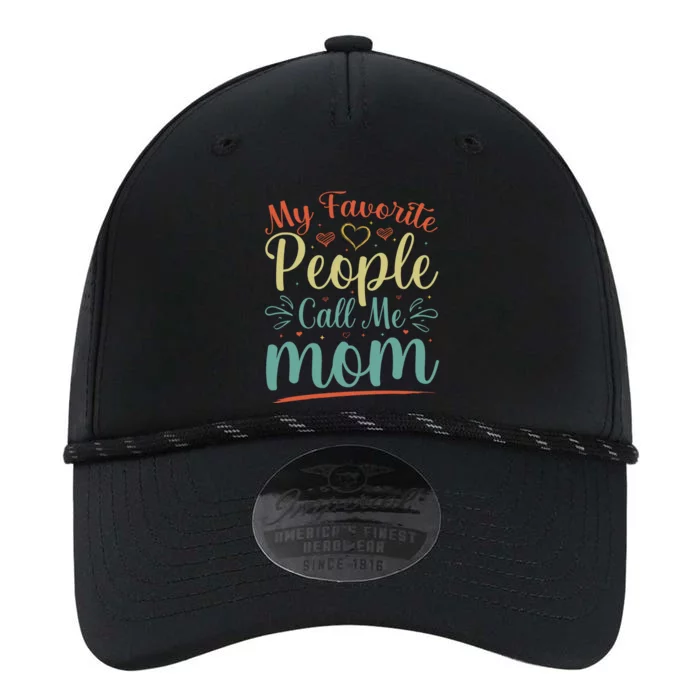 My Favorite People Call Me Mom Performance The Dyno Cap