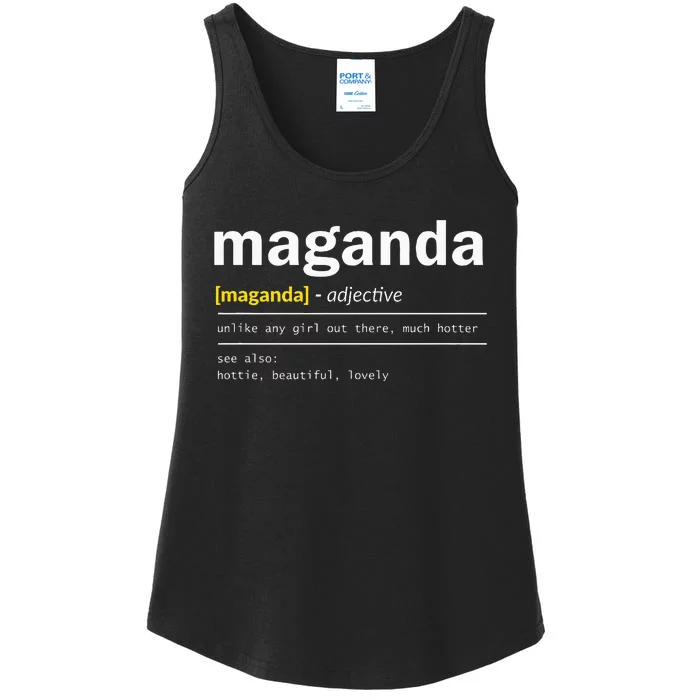 Maganda Filipino Princess Pinay Philippines Filipina Ladies Essential Tank