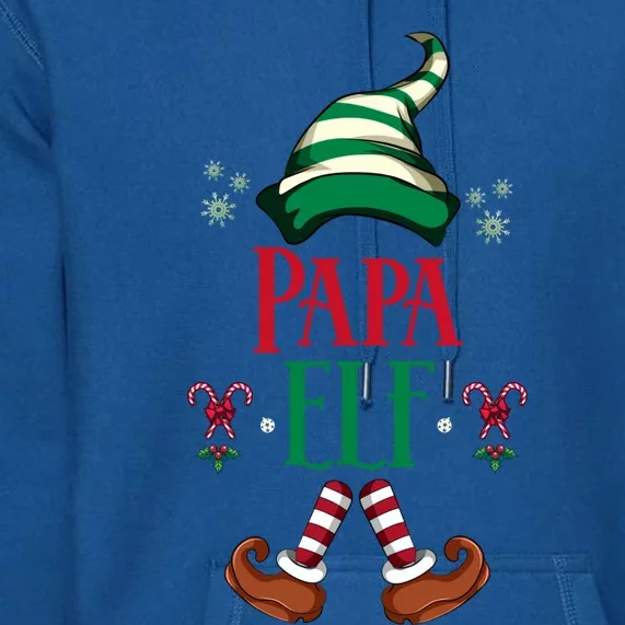 Matching Family Pajama Xmas Gift Papa Gift Premium Hoodie