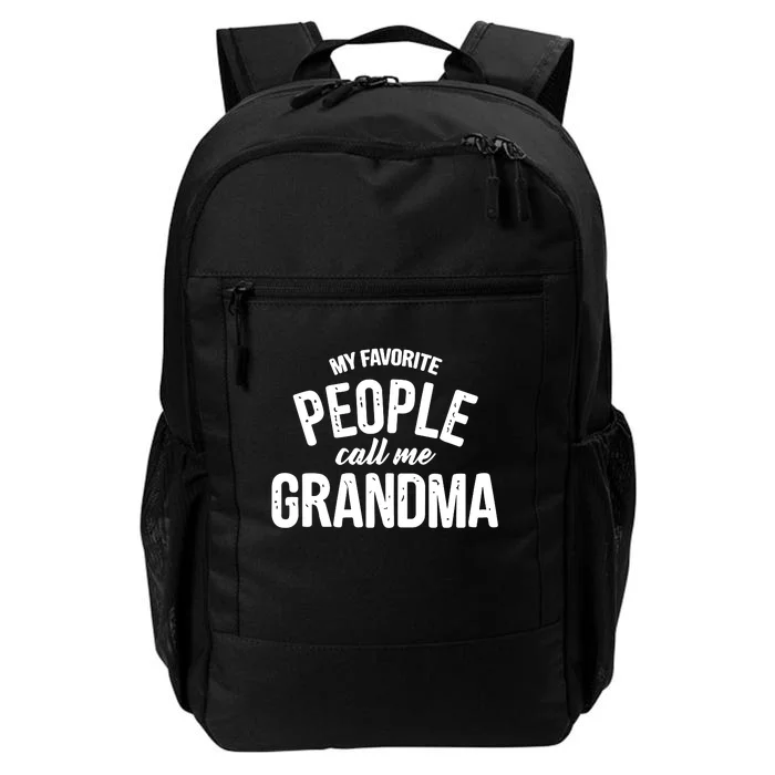 My Favorite People Call Me Grandma Daily Commute Backpack