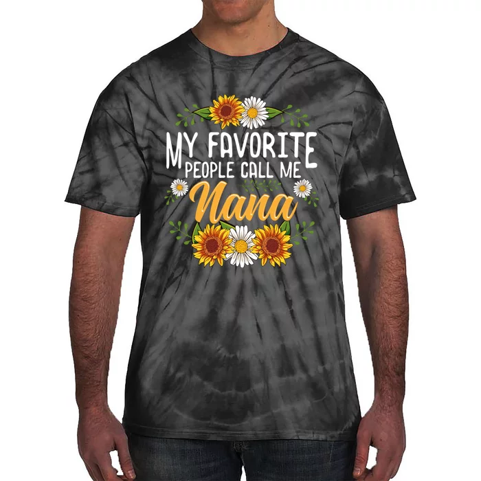 My Favorite People Call Me Nana Tie-Dye T-Shirt