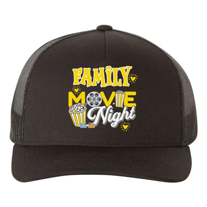 Movie Fan Popcorn Lover Yupoong Adult 5-Panel Trucker Hat