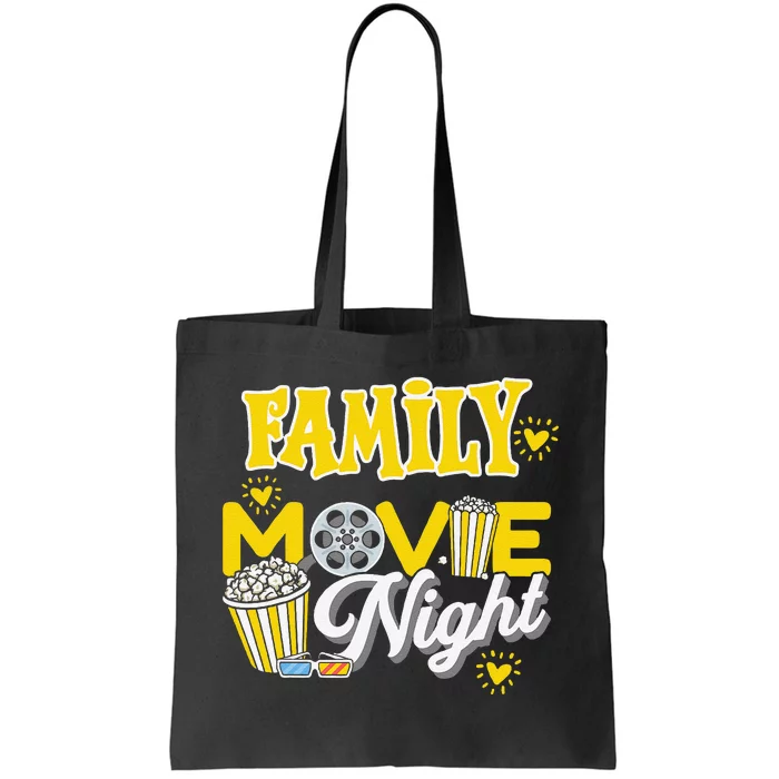 Movie Fan Popcorn Lover Tote Bag