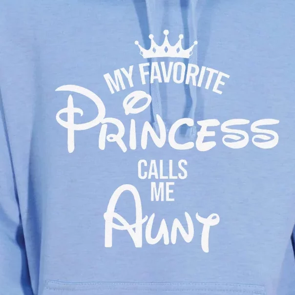 My Favorite Princess Calls Me Aunt Mom Mothers Day Unisex Surf Hoodie