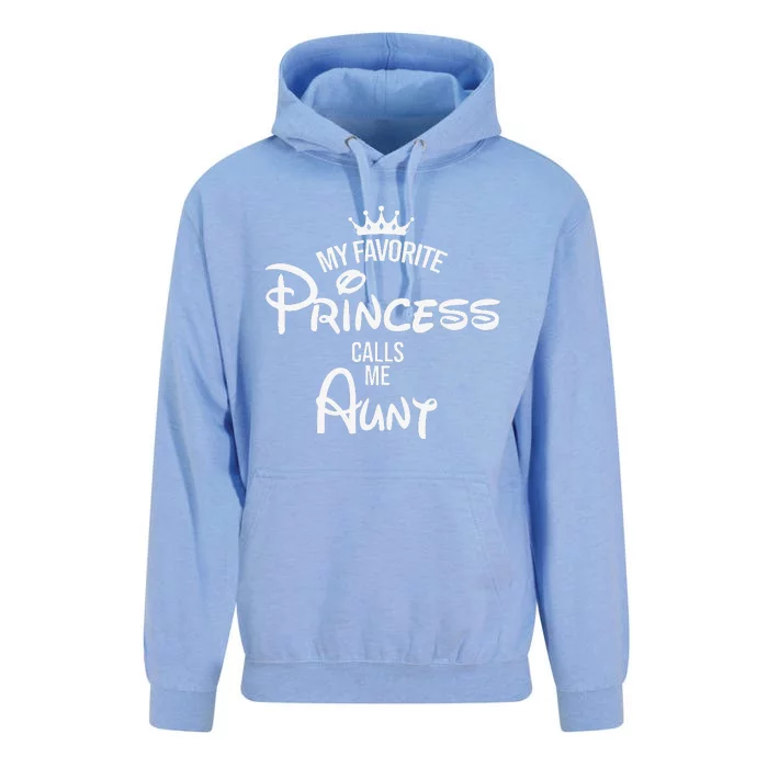 My Favorite Princess Calls Me Aunt Mom Mothers Day Unisex Surf Hoodie