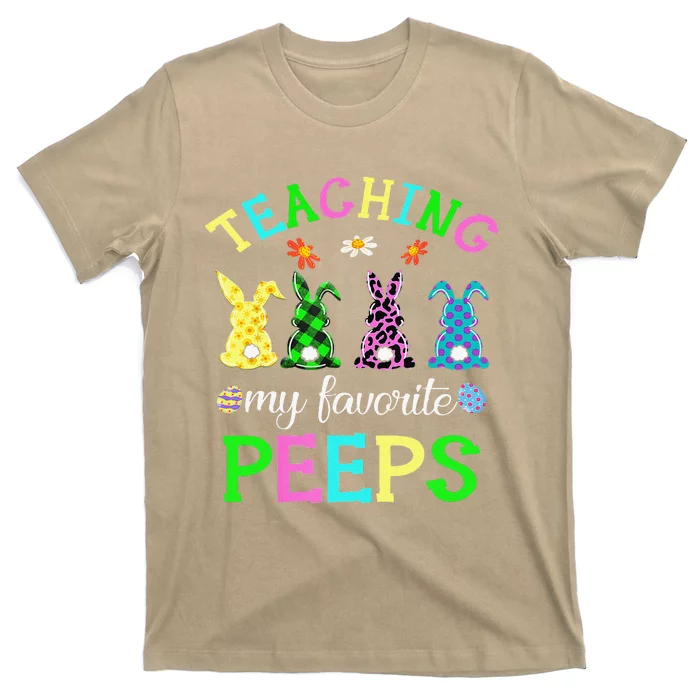 My Favorite Peep Call Me Teacher Happy Easter Day Funny T-Shirt