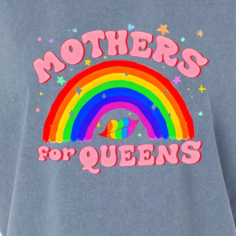 Mothers For Queens Drag Is Not A Crime Support Drag LGBTQ Rights Garment-Dyed Women's Muscle Tee