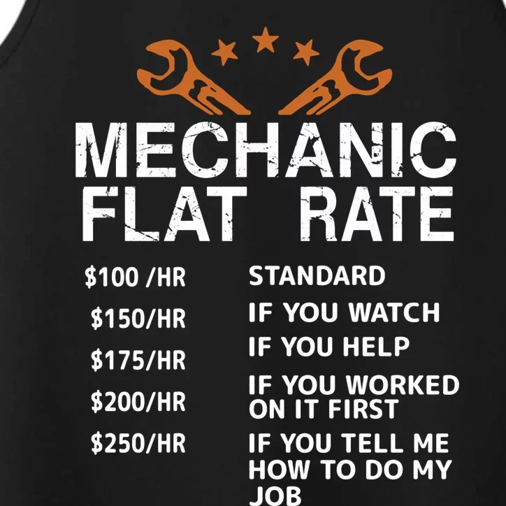 Mechanic Flat Rate Performance Tank