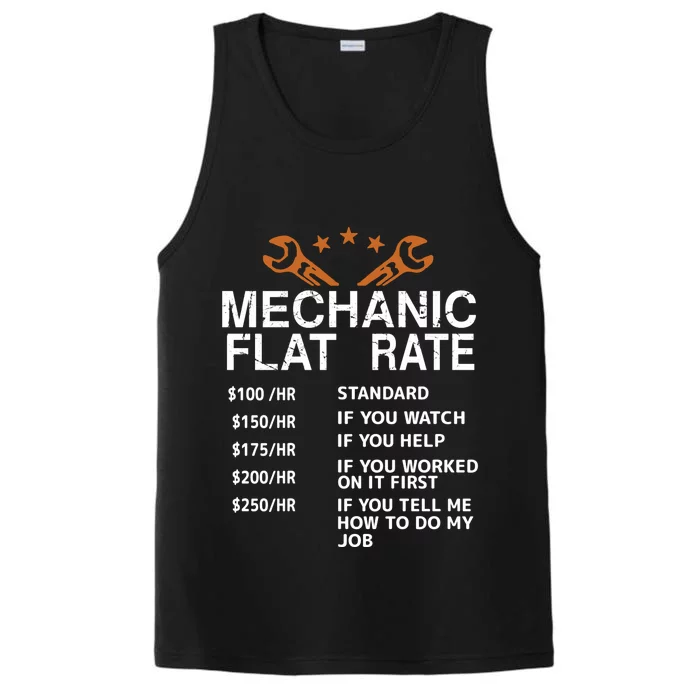 Mechanic Flat Rate Performance Tank