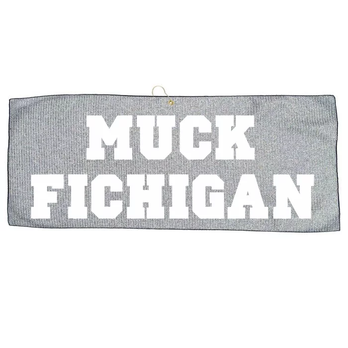 Muck Fichigan Rivalry Large Microfiber Waffle Golf Towel