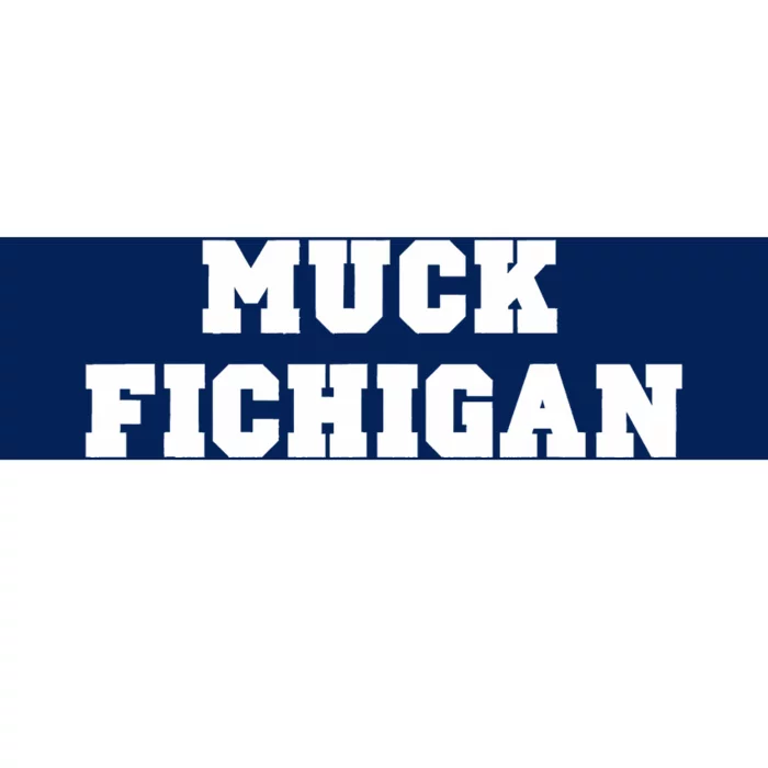 Muck Fichigan Rivalry Bumper Sticker