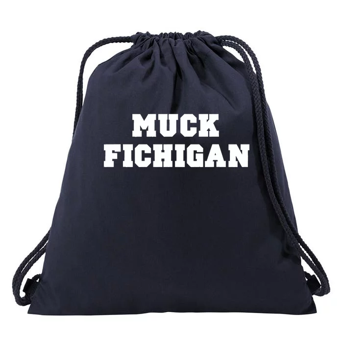 Muck Fichigan Rivalry Drawstring Bag