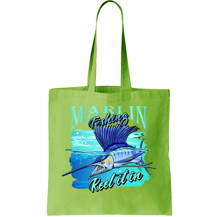 Marline Fishing Reel It In Tote Bag