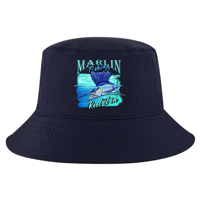 Marline Fishing Reel It In Cool Comfort Performance Bucket Hat