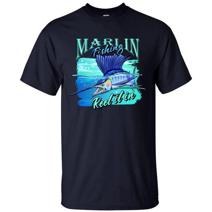 Marline Fishing Reel It In Tall T-Shirt