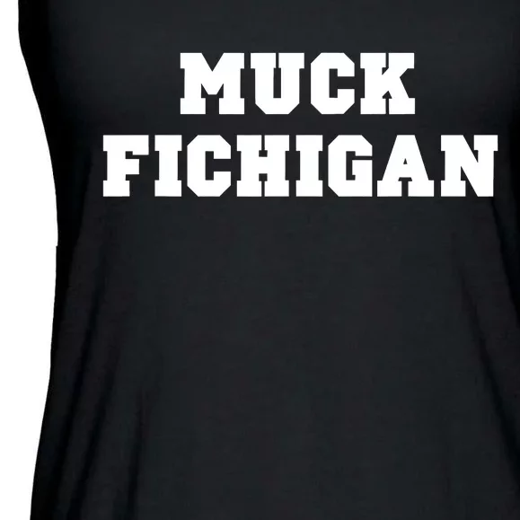 Muck Fichigan Rivalry Ladies Essential Flowy Tank