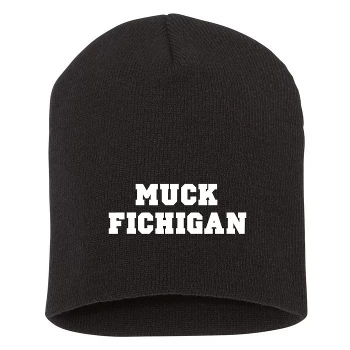 Muck Fichigan Rivalry Short Acrylic Beanie