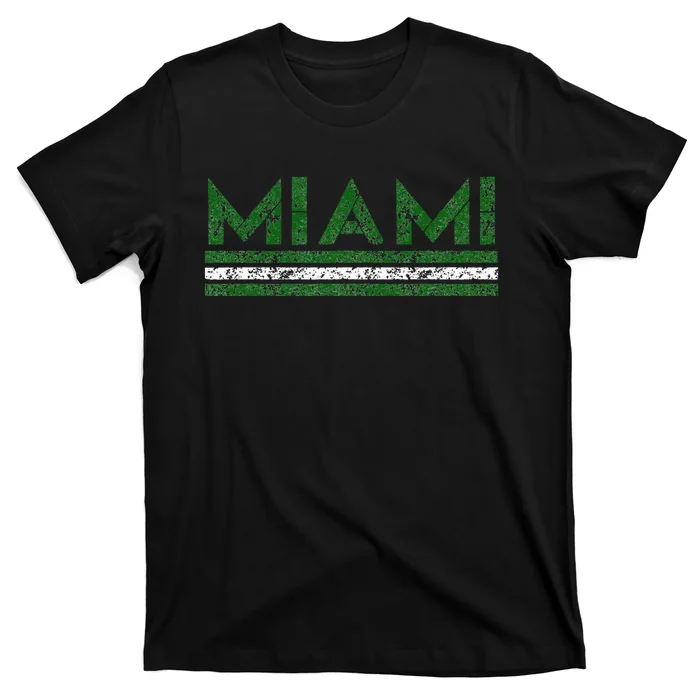 Miami Florida Retro Vintage Weathered T-Shirt