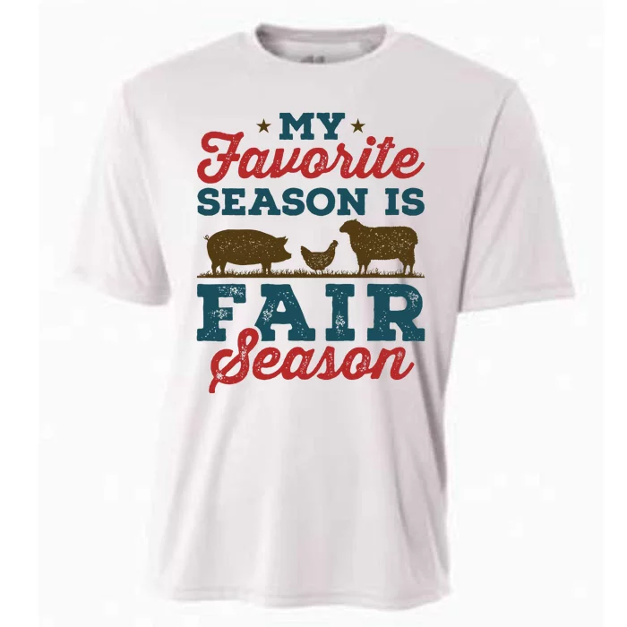 My Favorite Season is Fair Season State County Fair Cooling Performance Crew T-Shirt