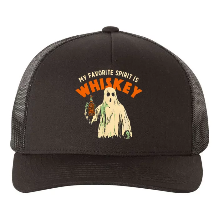 My Favorite Spirit Is Whiskey Yupoong Adult 5-Panel Trucker Hat