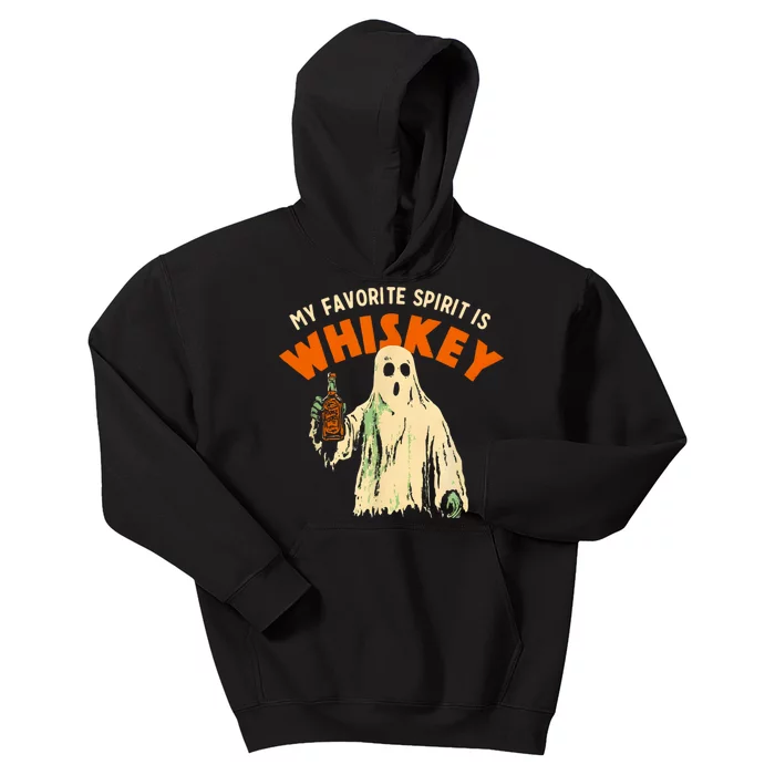 My Favorite Spirit Is Whiskey Kids Hoodie