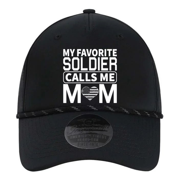 My Favorite Soldier Calls Me Mom Proud Army Mom Gift Performance The Dyno Cap