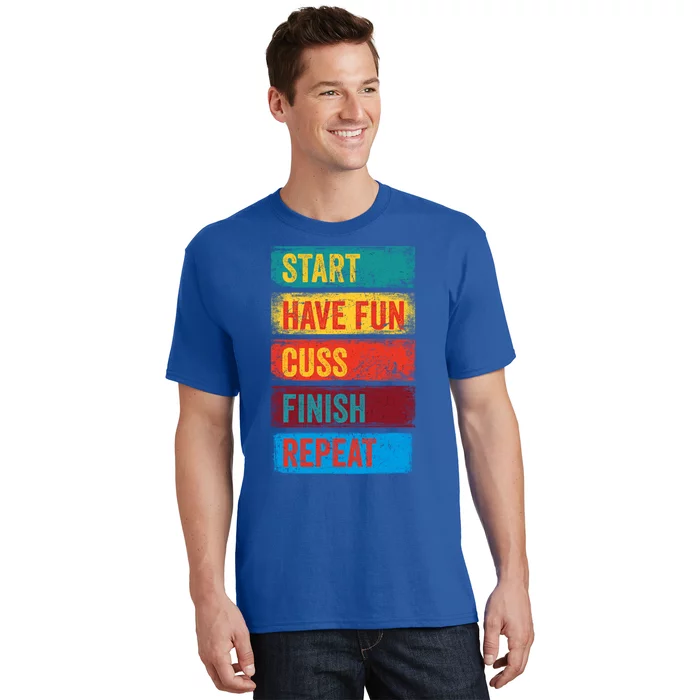 Marathon Finisher Stages Of A Marathon Funny Gift T-Shirt