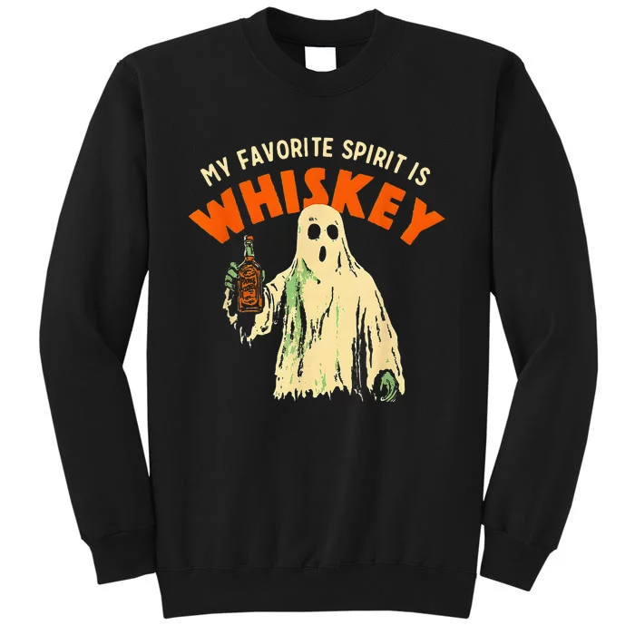 My Favorite Spirit Is Whiskey Tall Sweatshirt