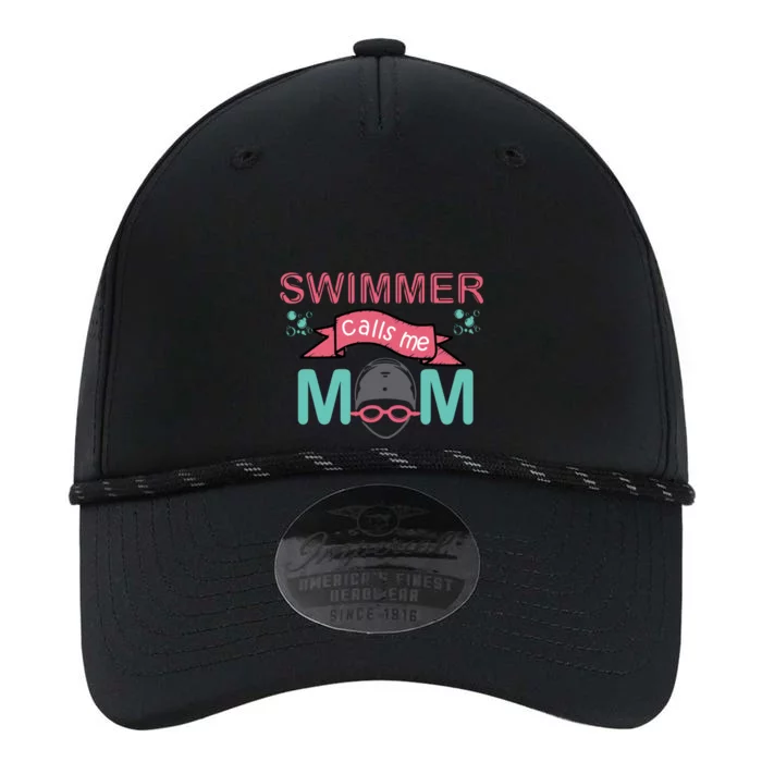 My Favorite Swimmer Calls Me Mom Swim Team Swimming Gift Cute Gift Performance The Dyno Cap