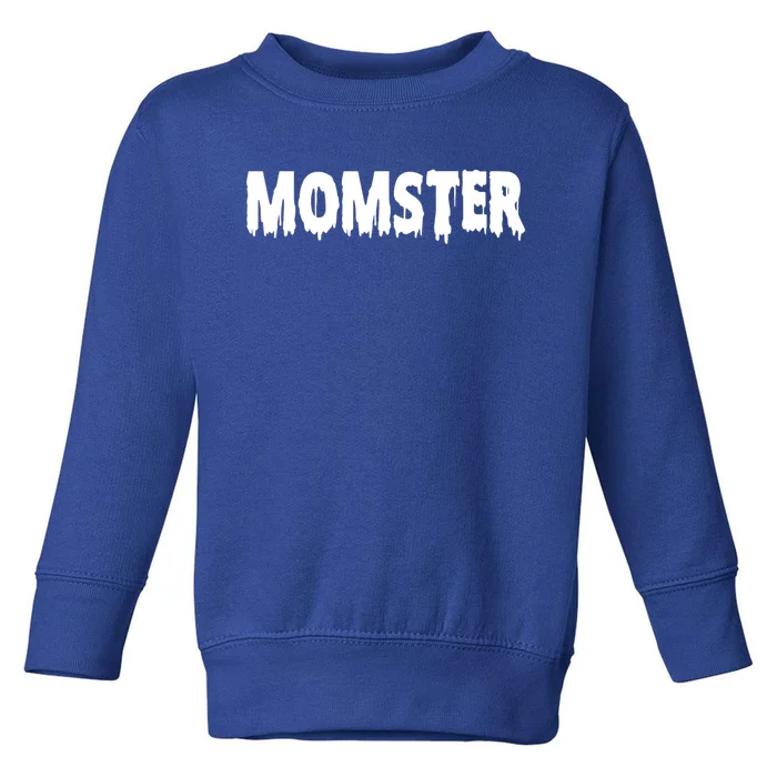 Momster Funny Skulls Gift Skeleton Head Skeleton Halloween Gift Toddler Sweatshirt