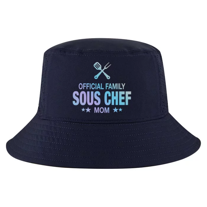 Mom Family Sous Chef Gift Funny Cooking Mom Meaningful Gift Cool Comfort Performance Bucket Hat