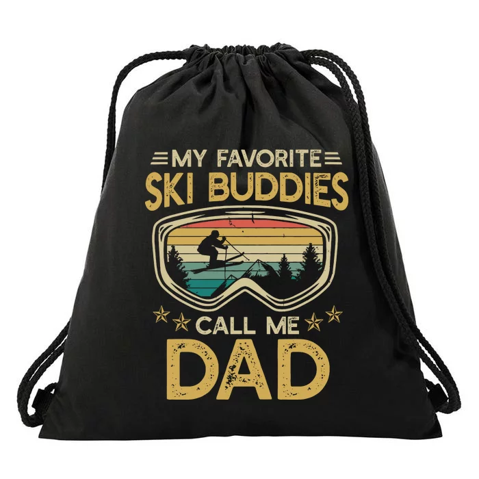 My Favorite Sky Buddies Call Me Dad Drawstring Bag