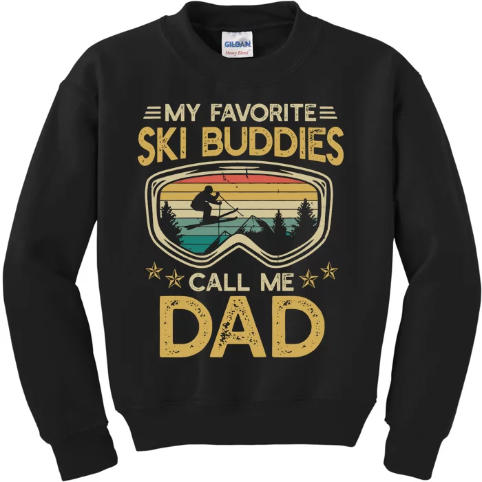 My Favorite Sky Buddies Call Me Dad Kids Sweatshirt