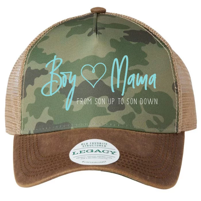 Mama From Son Up To Son Down Mother Mom Legacy Tie Dye Trucker Hat