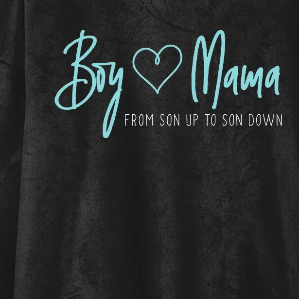 Mama From Son Up To Son Down Mother Mom Hooded Wearable Blanket