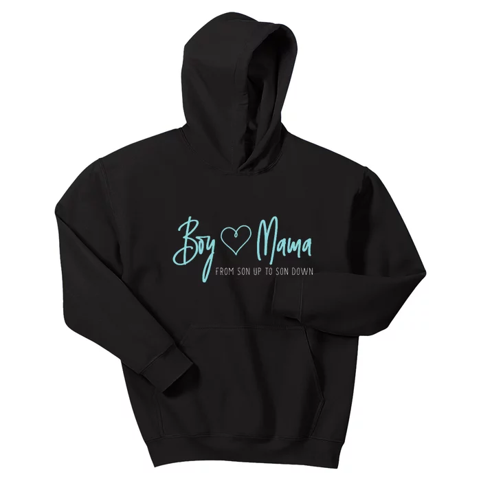 Mama From Son Up To Son Down Mother Mom Kids Hoodie