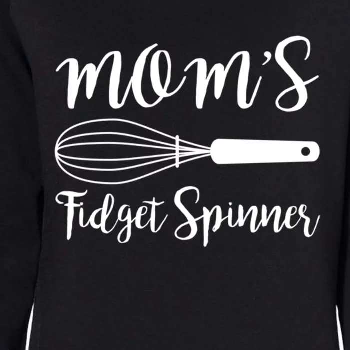 Mom's Fidget Spinner Chef Culinary Baker Gift Cool Gift Womens California Wash Sweatshirt