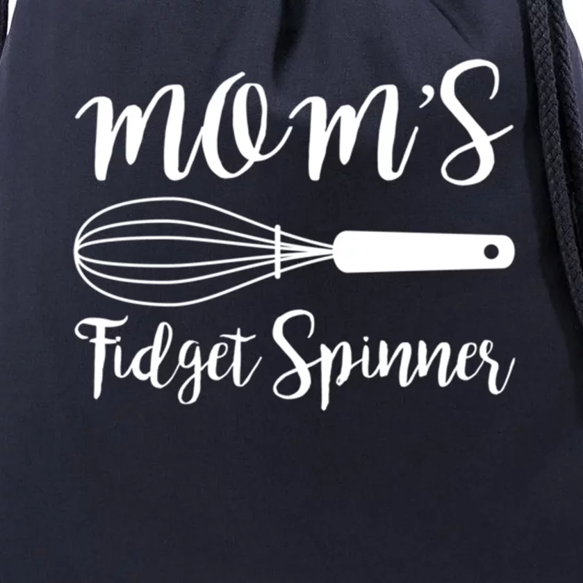 Mom's Fidget Spinner Chef Culinary Baker Gift Cool Gift Drawstring Bag